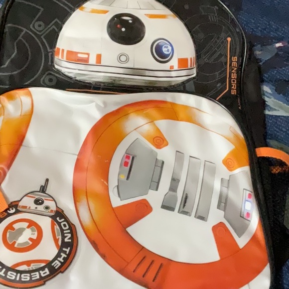 Star Wars BB-8 Kids Backpack - Black, Orange, White - Picture 4 of 10